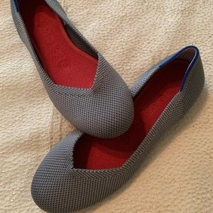 Rothy’s gray size 6.5 flats